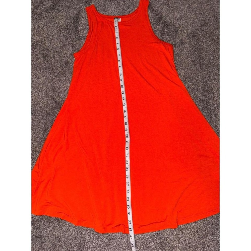 Old Navy‎ Women's Orange Sleeveless Mini Dress - Picture 5 of 6